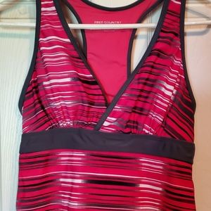Free Country Women's Tankini Swim Top